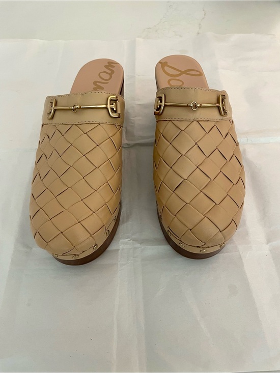 Sam Edelman Shoes - Sam Edelman Woven Wooden leather clog